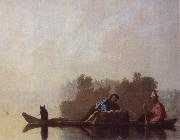 George Caleb Bingham, Fur Traders Descending the Missouri